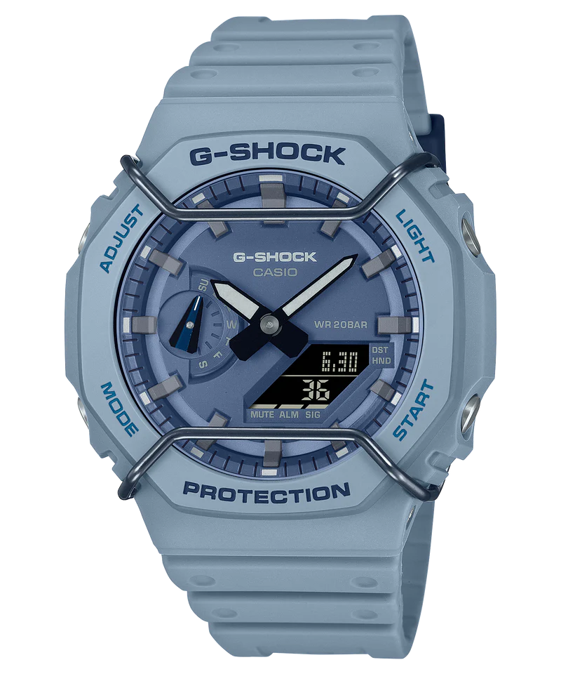 G-Shock Light Blue Tone-on-Tone Watch_0