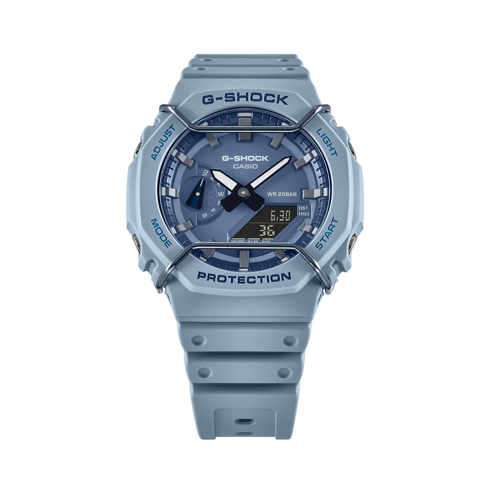 G-Shock Light Blue Tone-on-Tone Watch_1