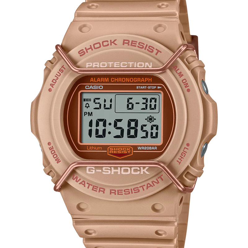 G-Shock Gold Tone-on-Tone Watch_0