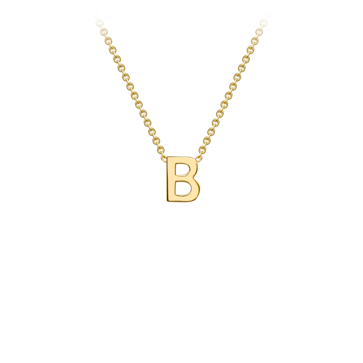 Leon Bakers Gold Intial "B" Pendant_0