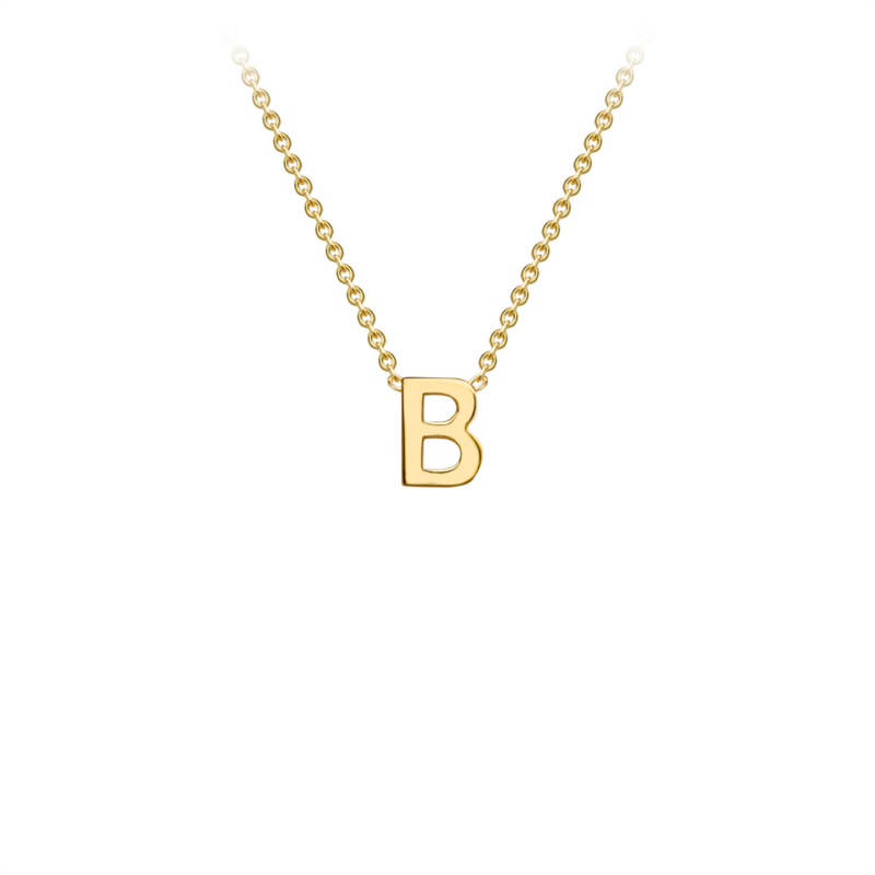 Leon Bakers Gold Intial "B" Pendant_0