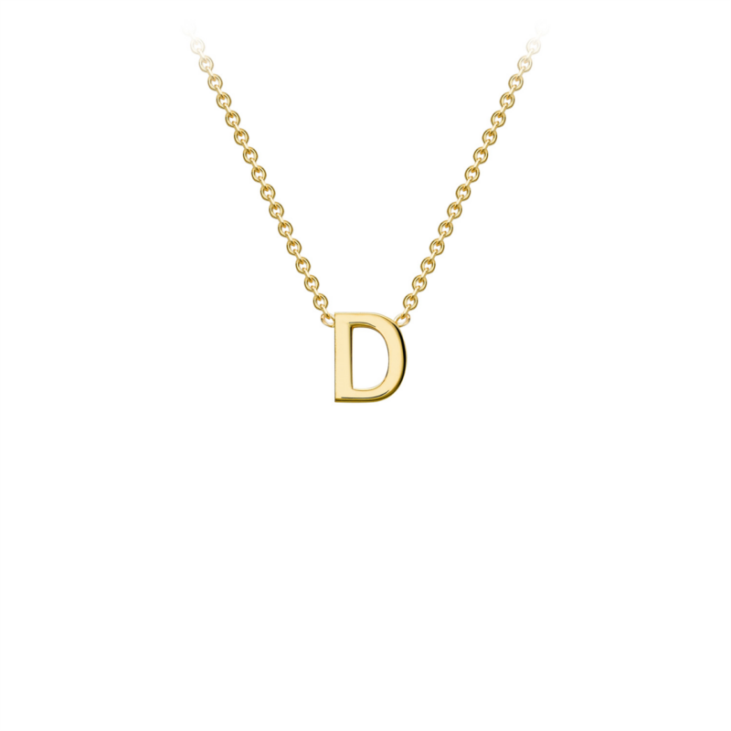 Leon Bakers Gold Intial "D" Pendant_0
