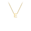 Leon Bakers Gold Intial "E" Pendant_0