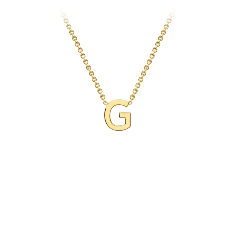 Leon Bakers Gold Initial "G" Pendant_0