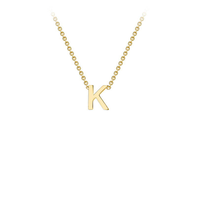Leon Bakers Gold Initial "K" Pendant_0