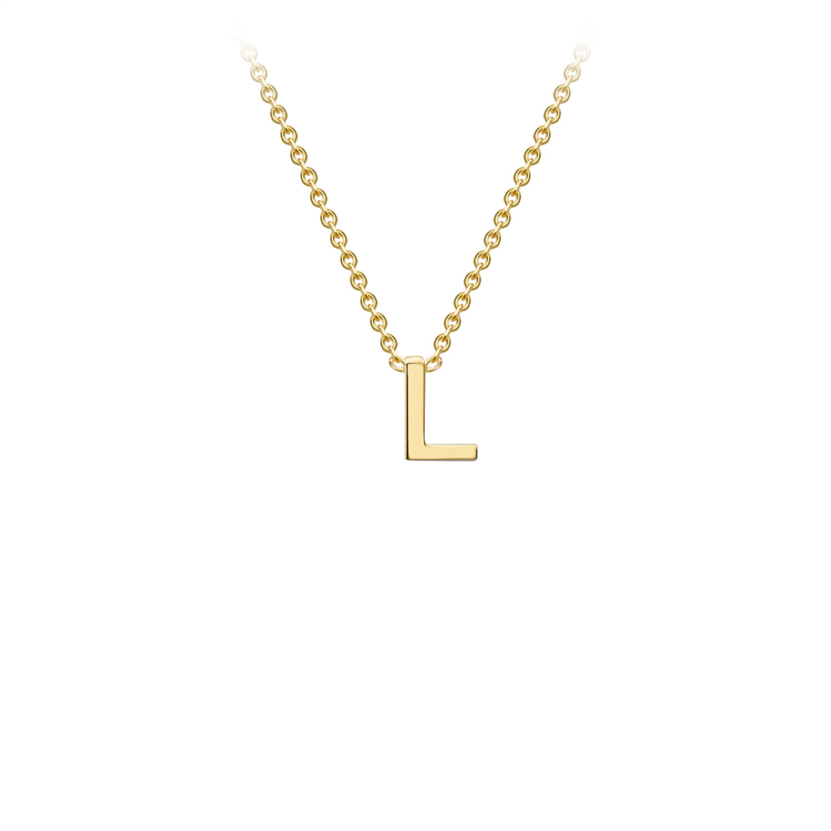 Leon Bakers Gold Initial "L" Pendant_0