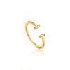 Ania Haie Gold Glow Adjustable Ring_0