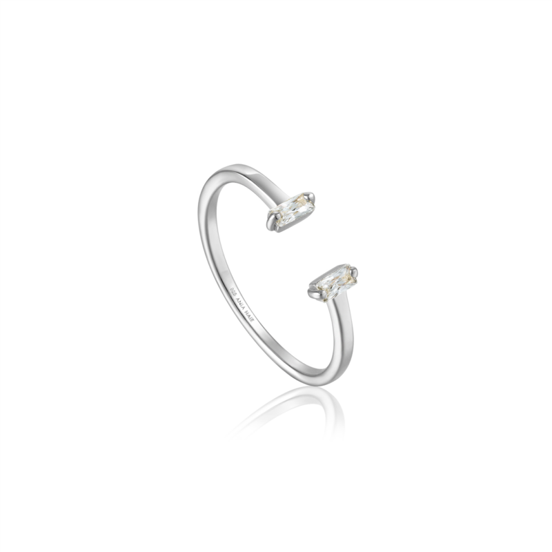 Ania Haie Silver Glow Adjustable Ring_0