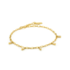 Ania Haie Gold Glow Drop Bracelet_0