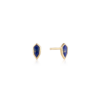 Ania Haie Lapis Emblem Stud Earrings_0