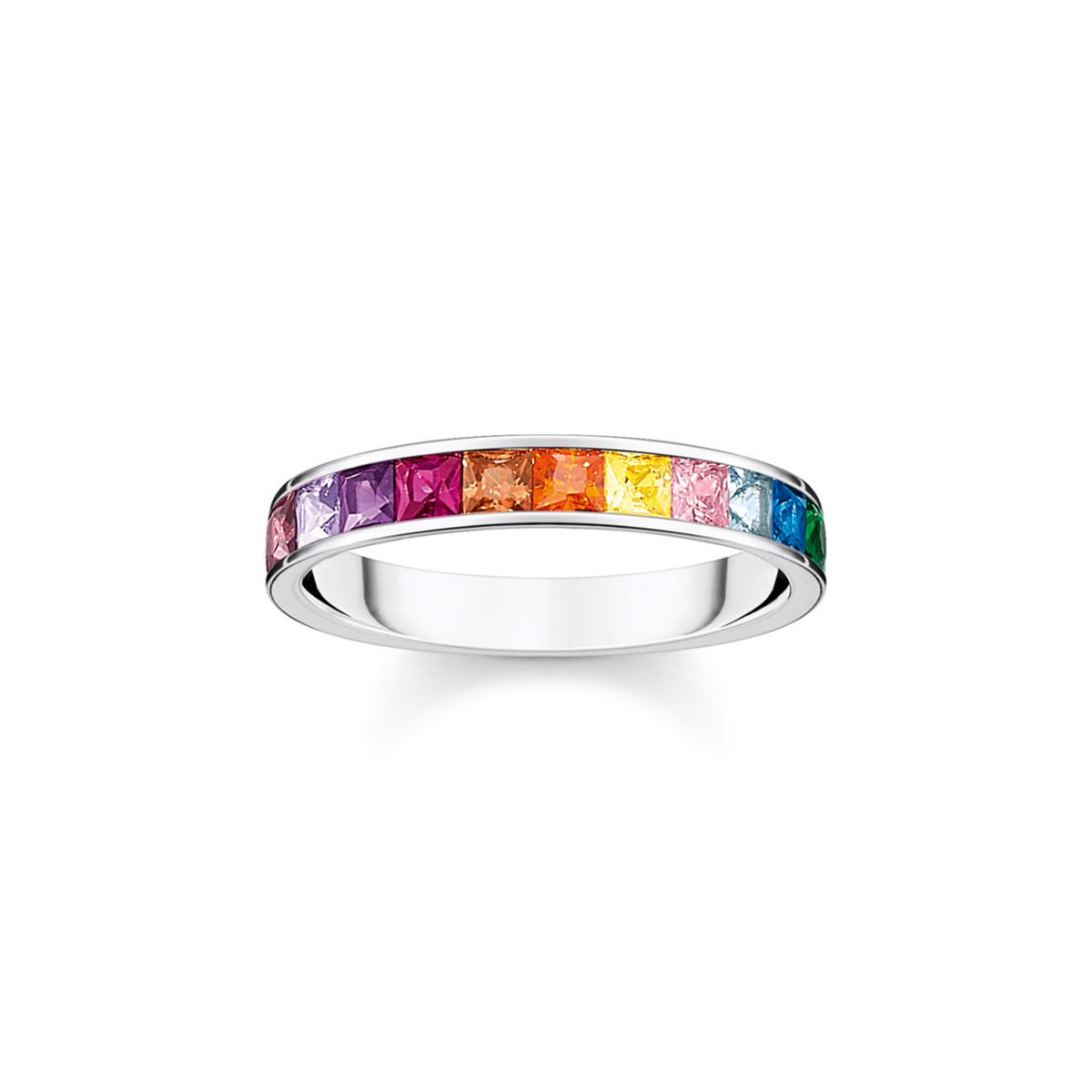 Thomas Sabo Ring Colourful Stones Silver_0