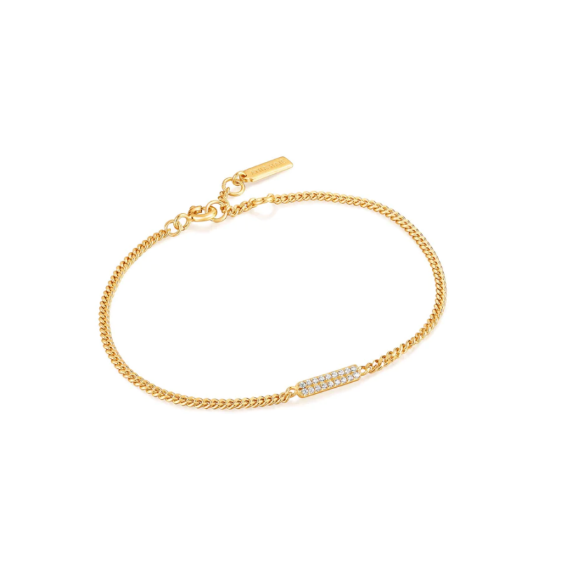 Ania Haie Gold Glam Bar Bracelet_0