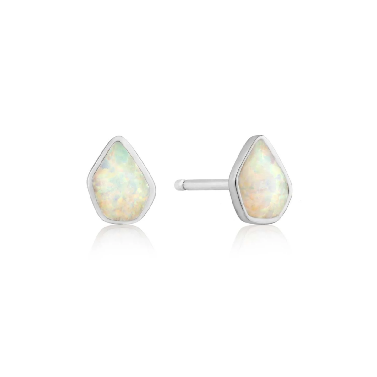 Ania Haie Opal Colour Silver Stud Earrings_0