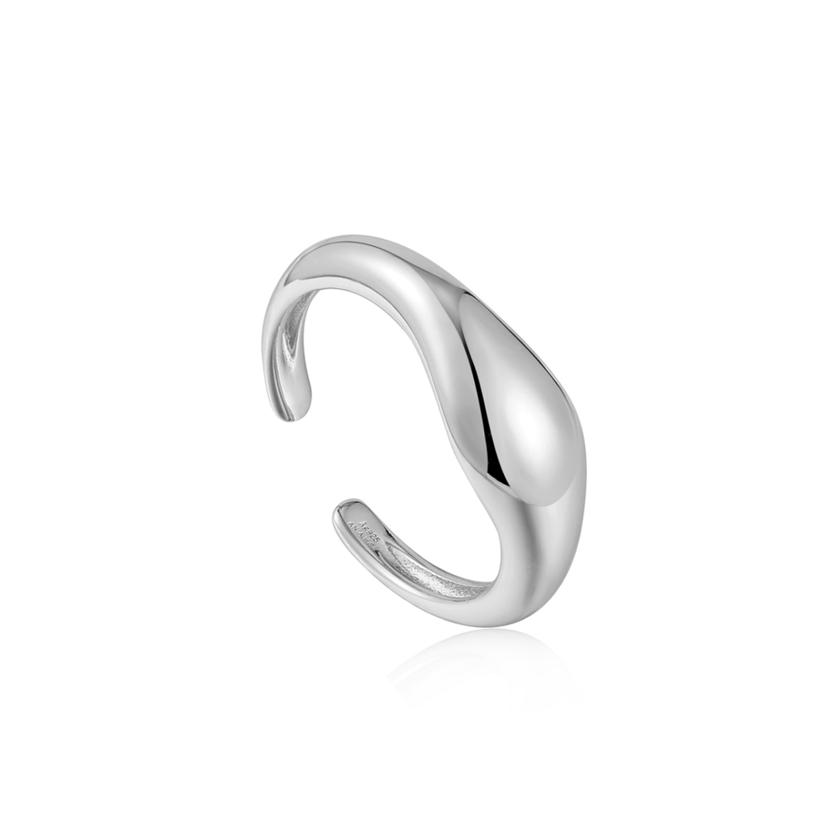 Ania Haie Sterling Silver Adjustable Ring_0
