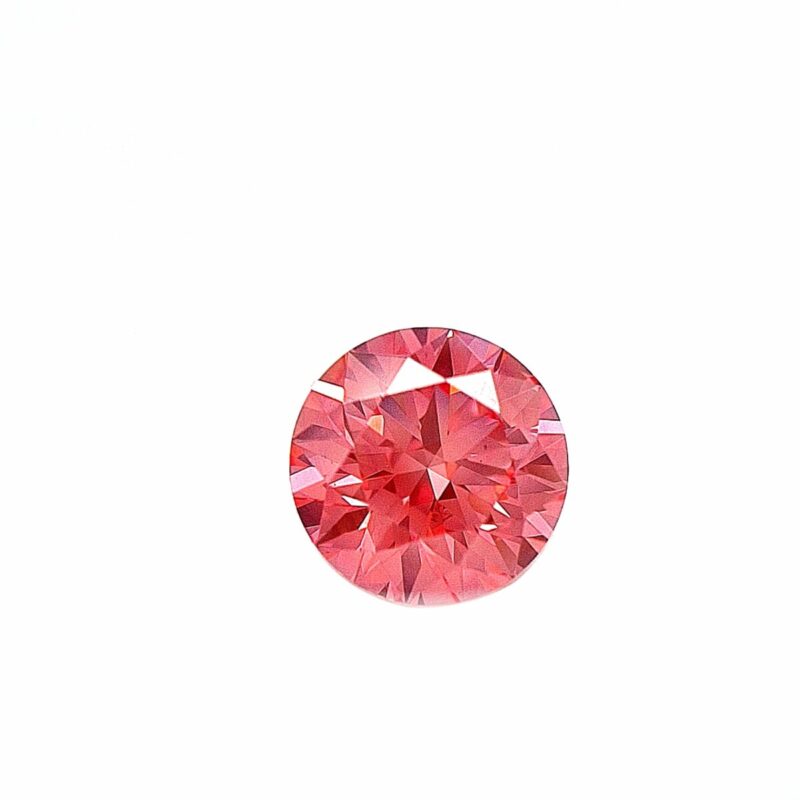 Swarovski Created Diamond 1.05ct Round Brilliant Cut Intense Pink VS1_0