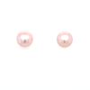 Leon Baker Sterling Silver and Pink Freshwater Pearl Earrings_0
