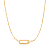 Ania Haie Gold Glam Interlock Necklace_0