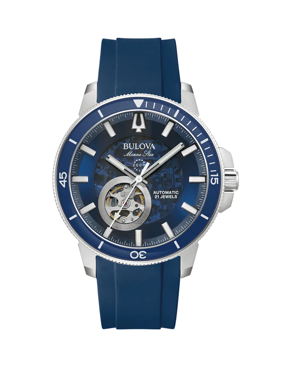 Bulova Men's Marine Star Automatic Watch 96A303_0