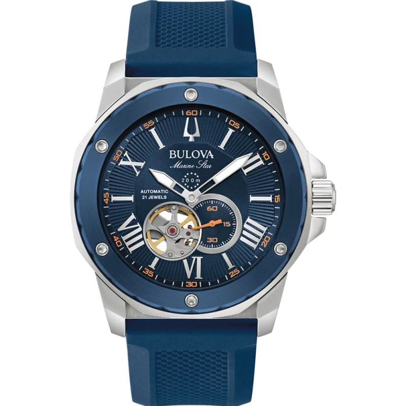Bulova Men's Marine Star Automatic Watch 98A303_0