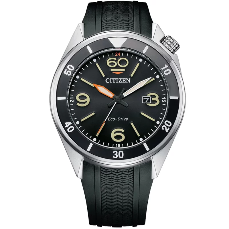 Citizen Eco-Drive Brushed Steel Watch AW1710-12E_0
