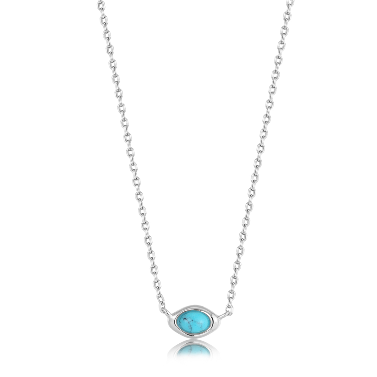 Ania Haie Sterling Silver Turquoise Necklace