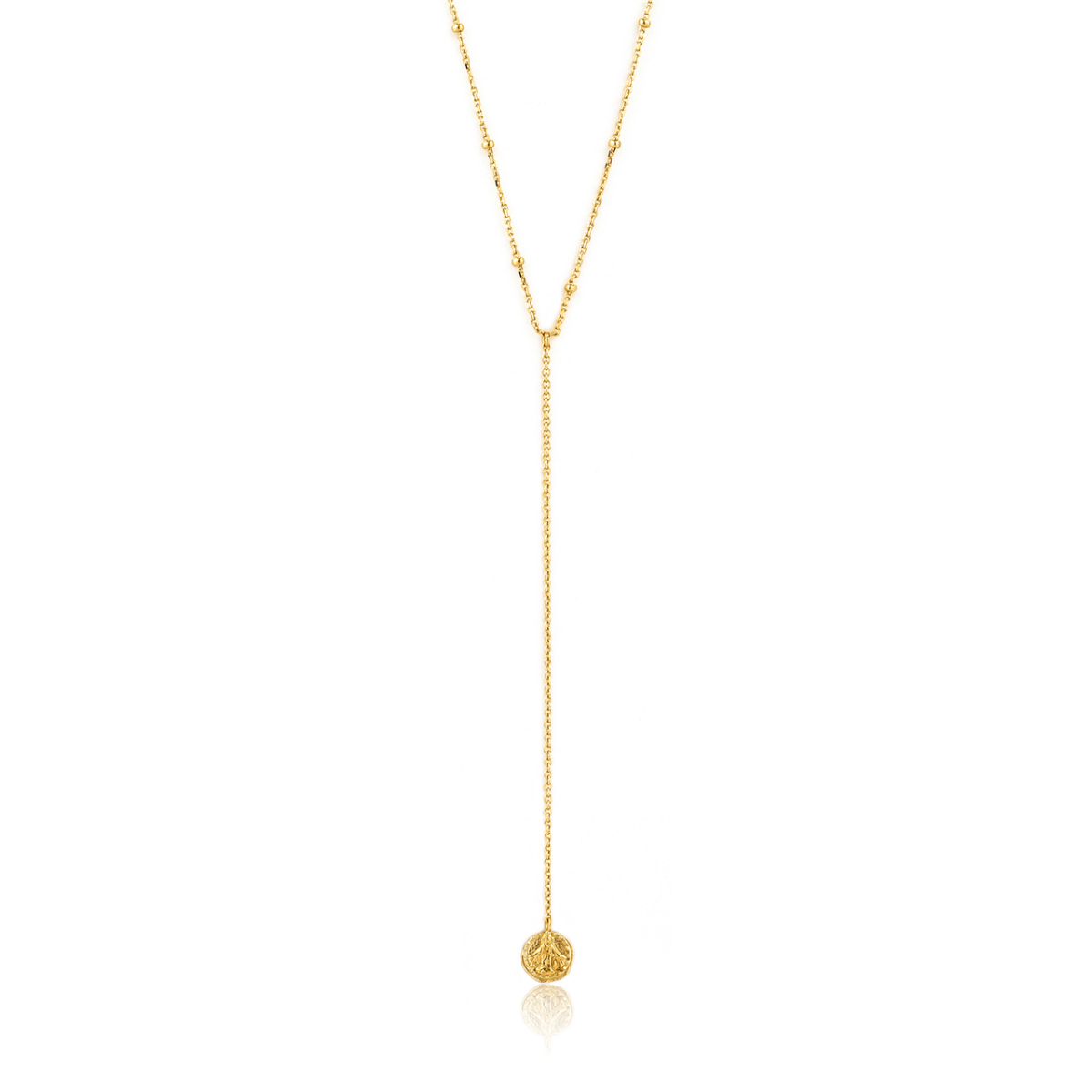 Ania Haie Gold Plated Coin Necklace_0