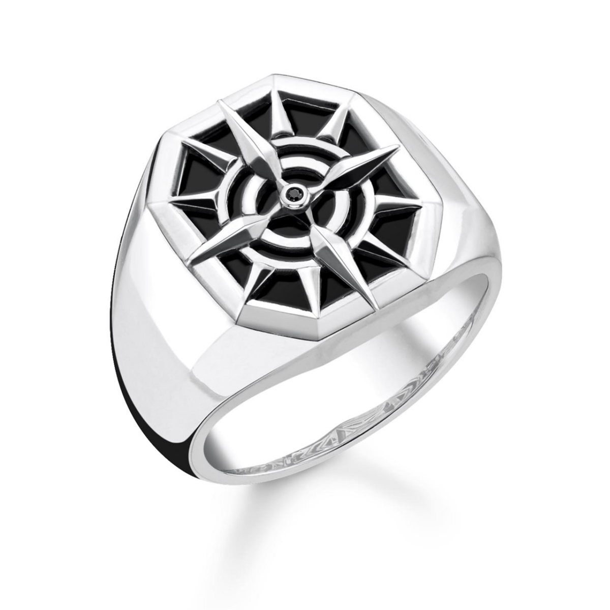 Thomas Sabo Compass Black Onyx Ring_0