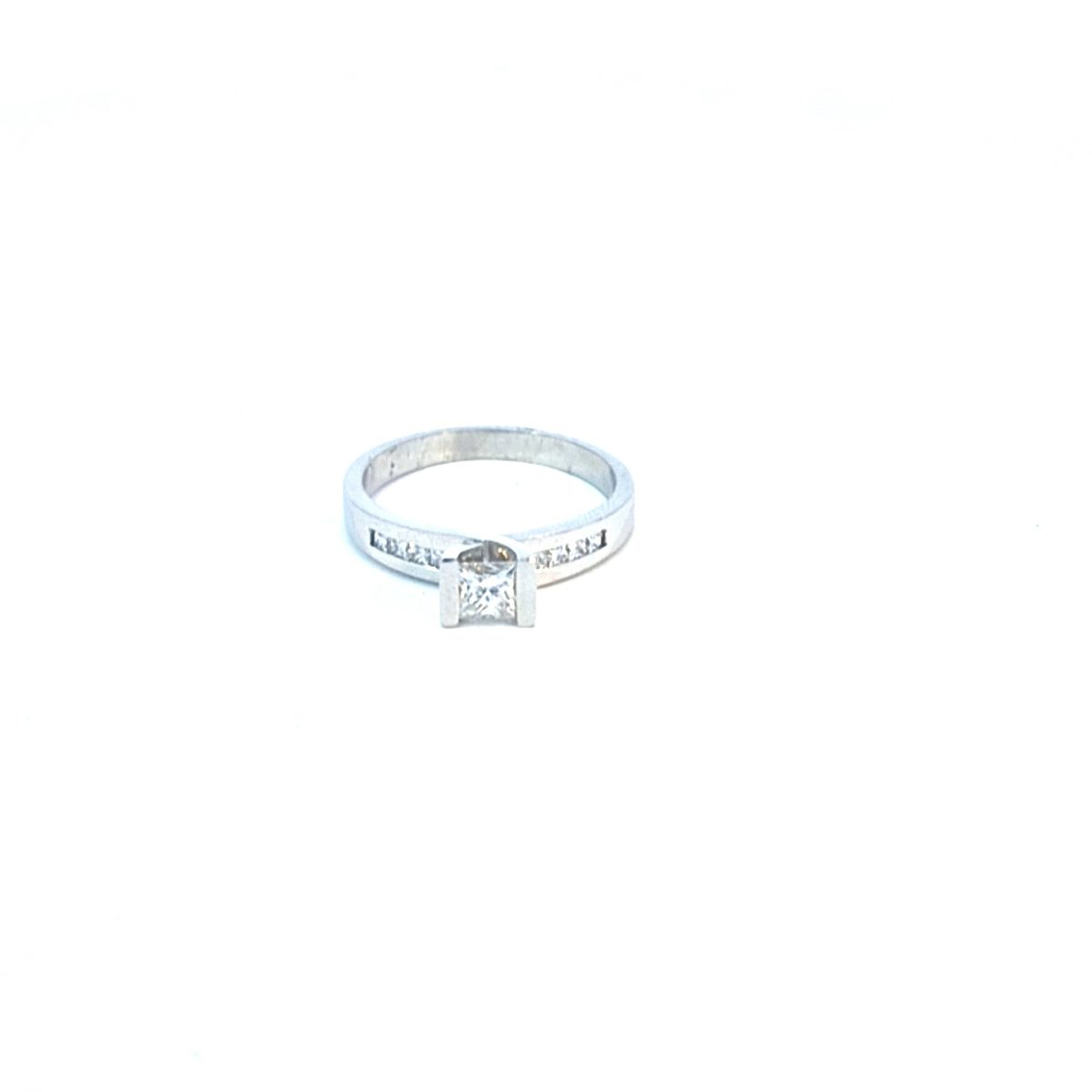 Leon Baker 18K WG PRINCESS DIAM RING_0