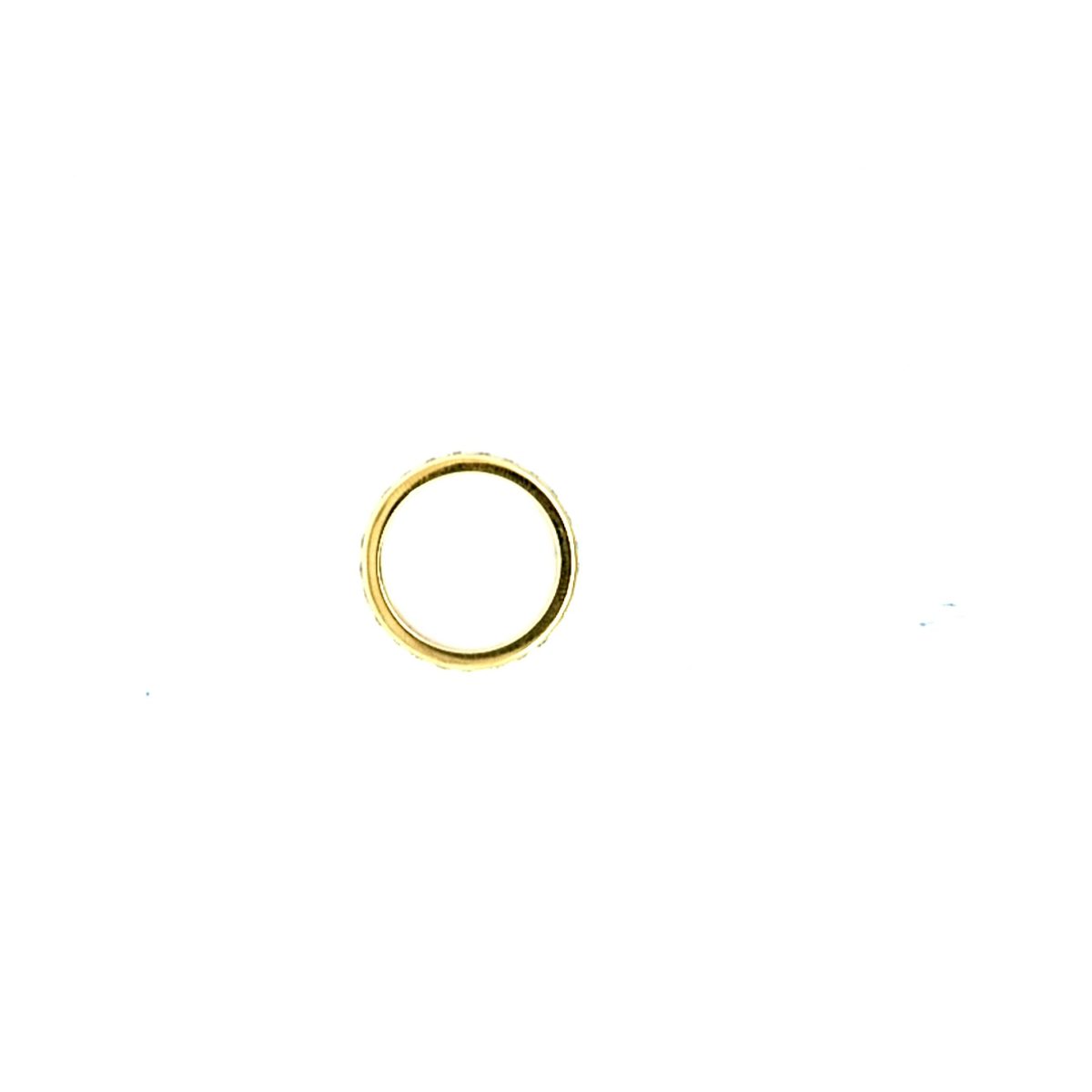 Leon Baker 18K Yellow Gold and Diamond Wedding Ring Size M1/2_1