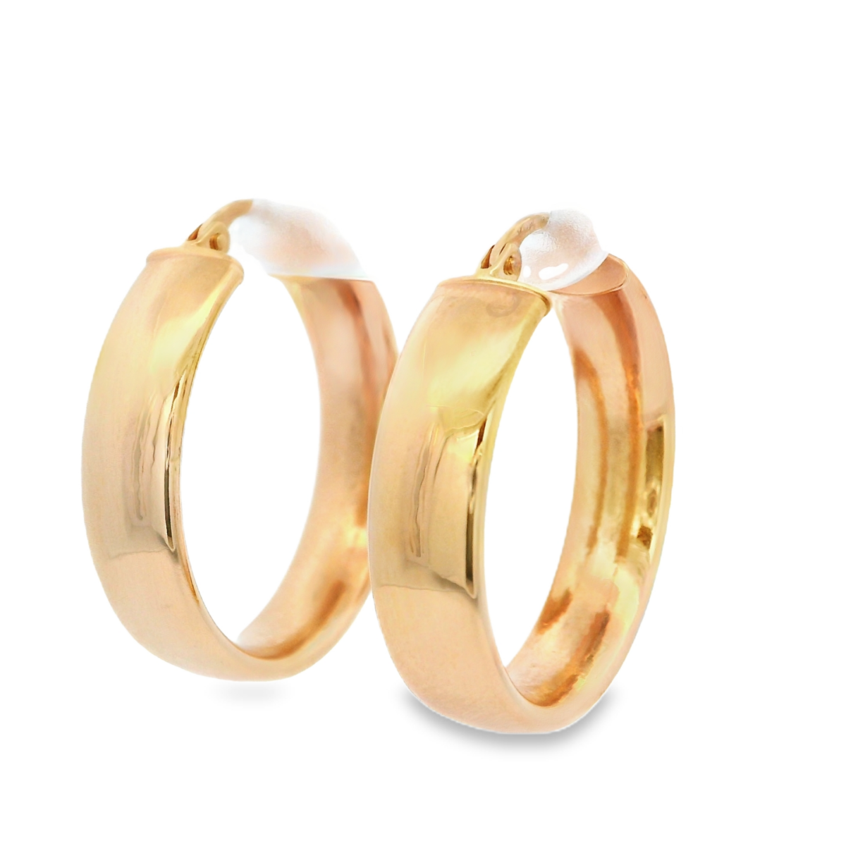 9K Rose Gold Hoops_1