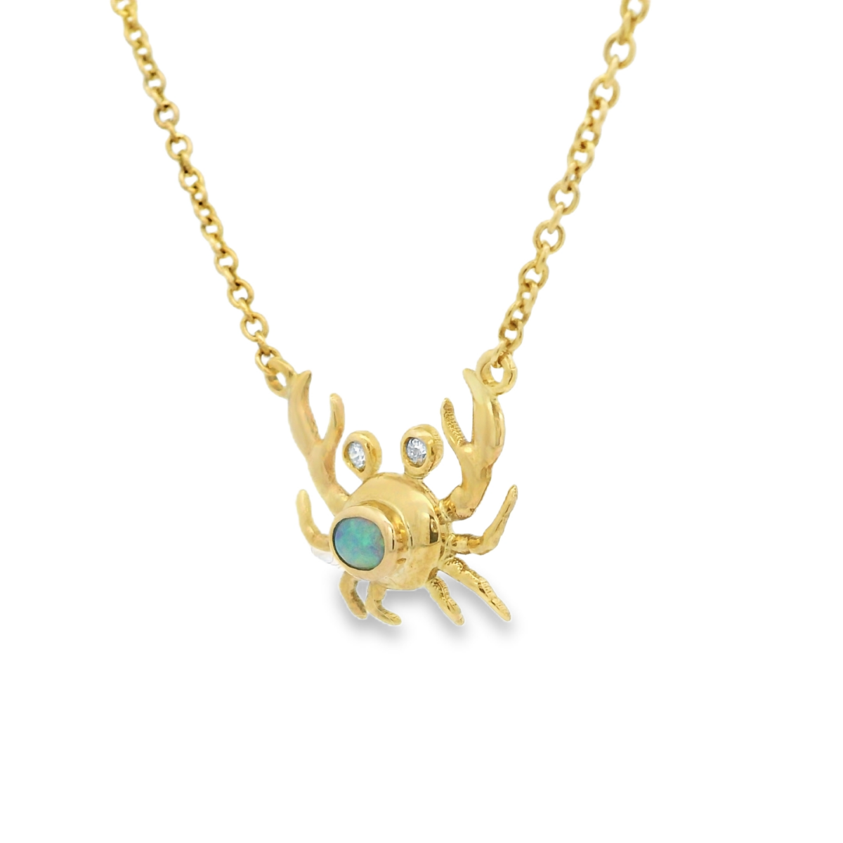 Soild Opal Crab Pendant_2