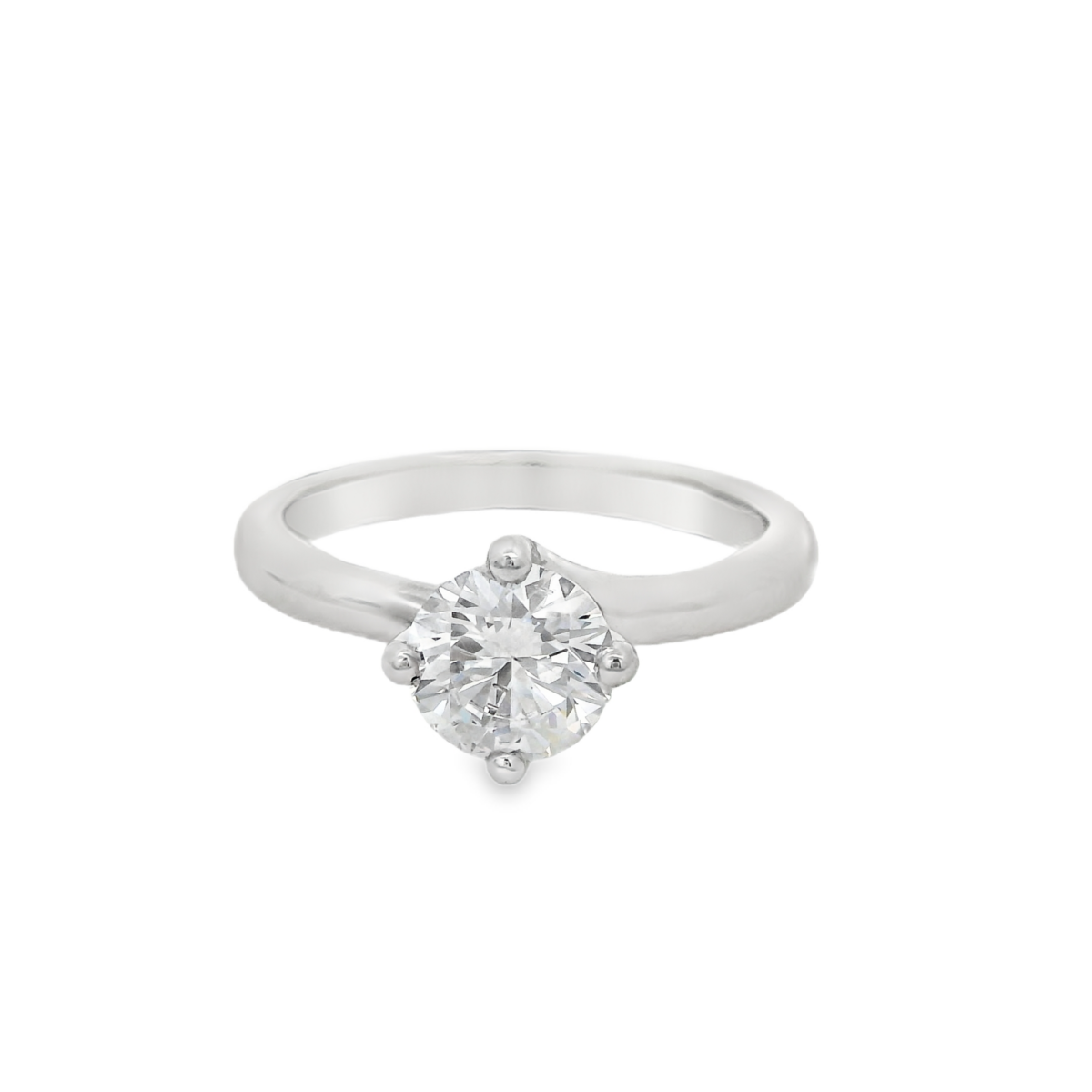 Leon Baker Platinum and Lab-Grown Diamond Engagement Ring_0