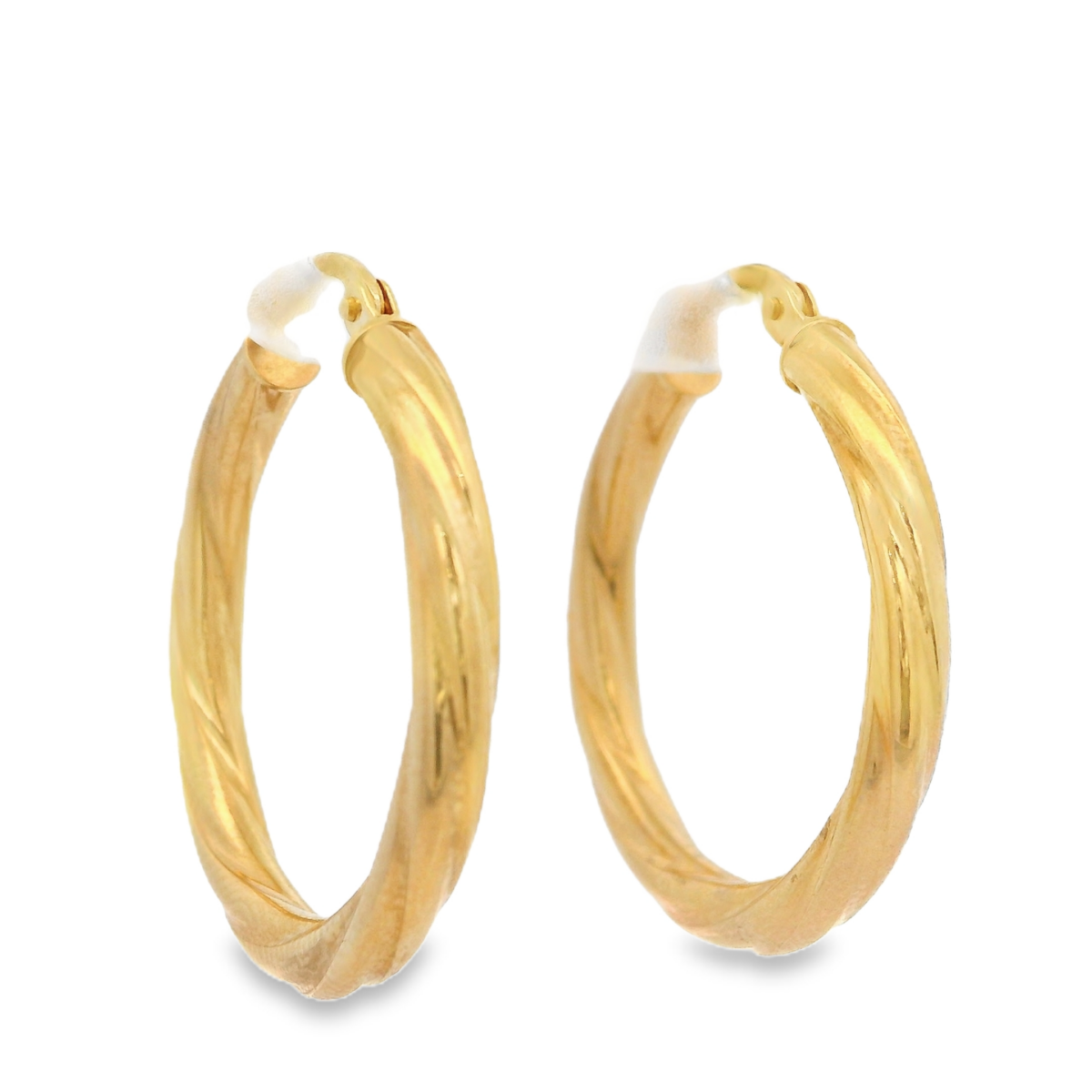 9KG Hoop Twist Design Earrings_1