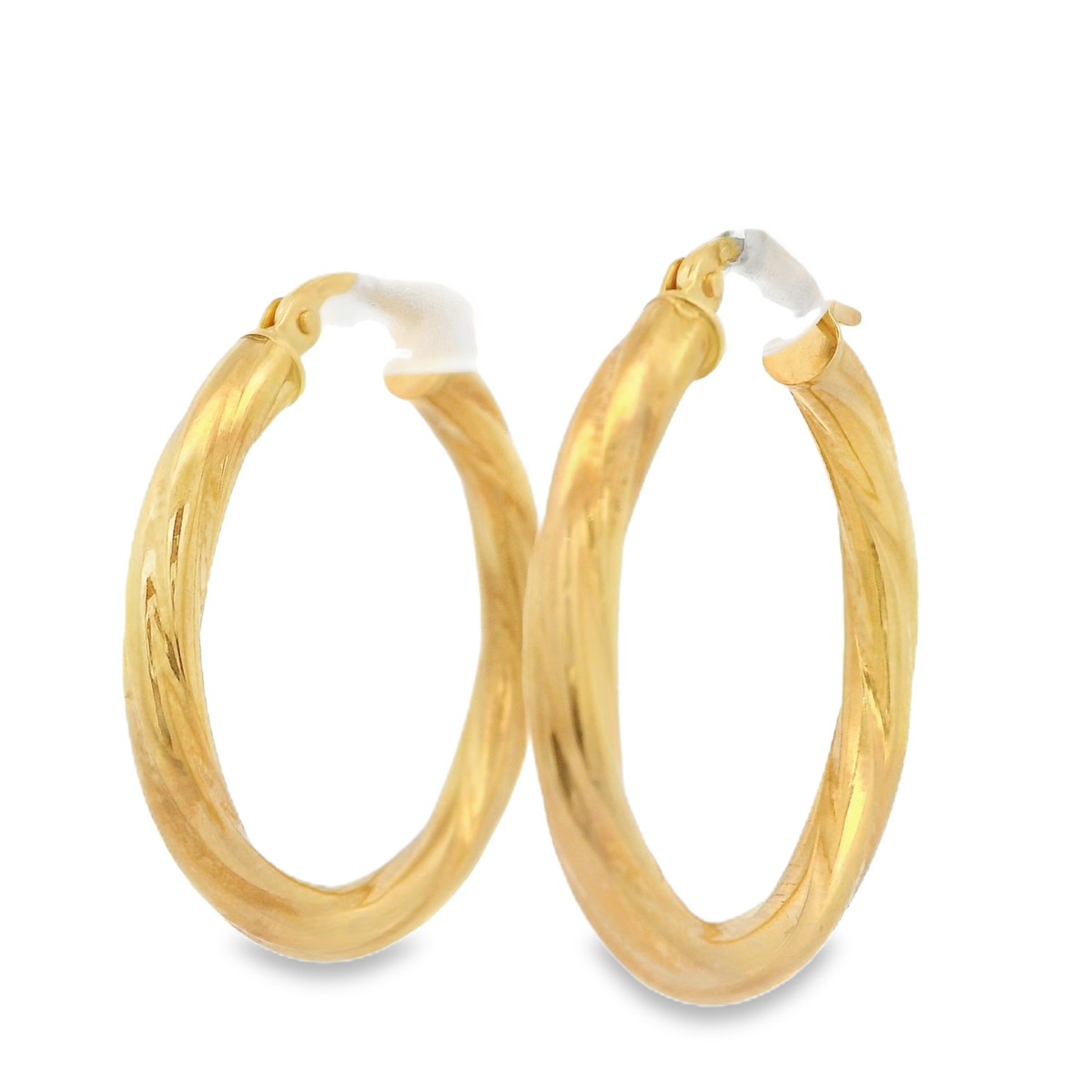 9KG Hoop Twist Design Earrings_2