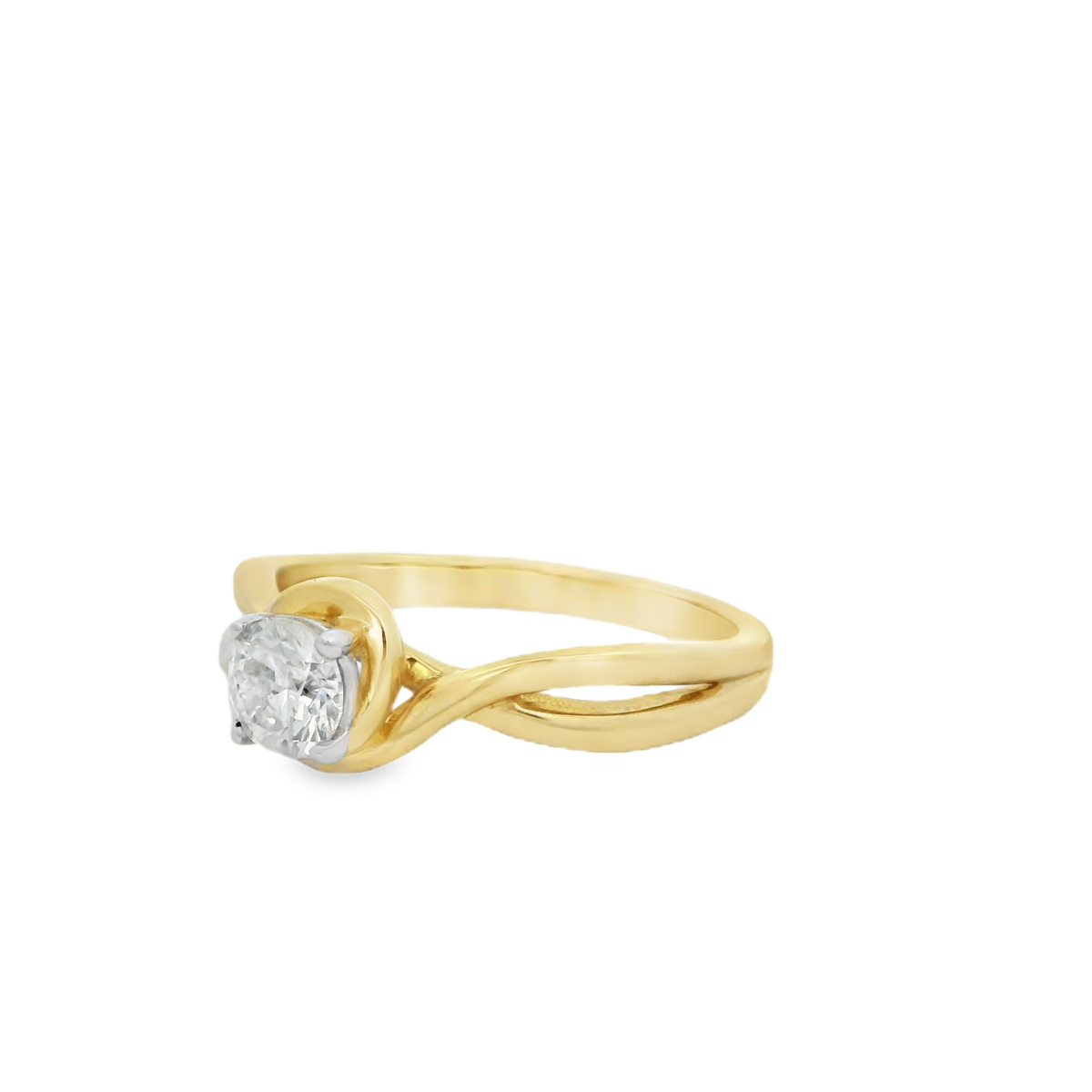 Royal Diamond Split Wave Ring_3