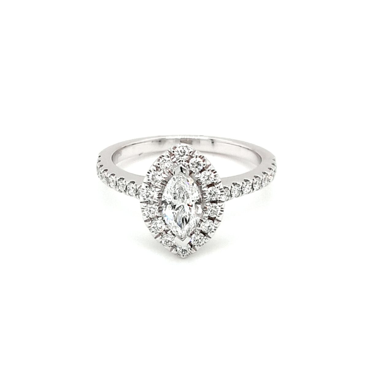 Leon Bakers Marquise Diamond Engagement Ring_0