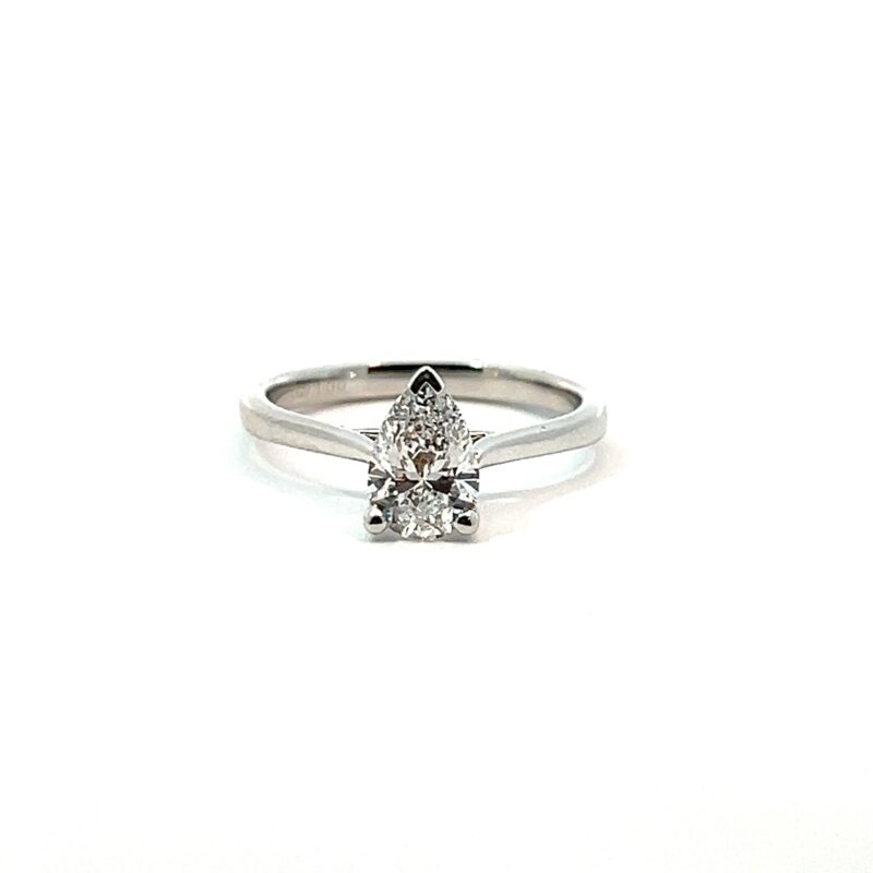 Leon BAKER 18K WG LAB DIAM 1.00ct F VS2 PEAR LGD RING LGFRE-1656-N_0