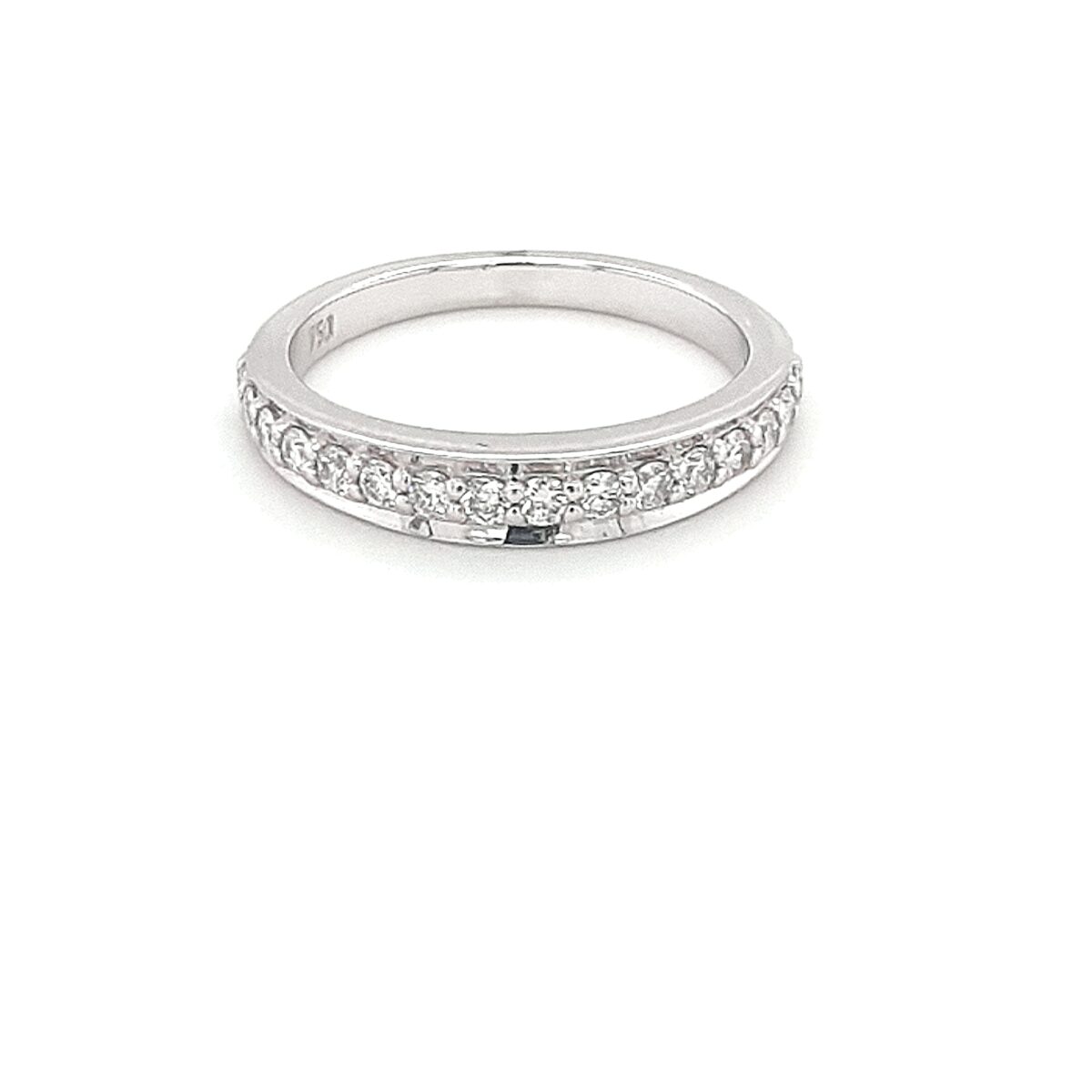 Leon Bakers 18K White Gold Diamond Wedding Ring_0