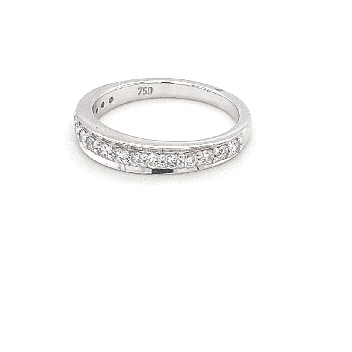 Leon Bakers 18K White Gold Diamond Wedding Ring_1