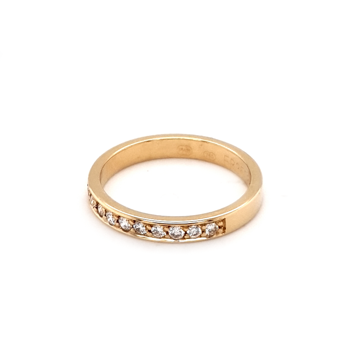 Leon Baker 18K Yellow Gold Diamond Anniversary Ring_1