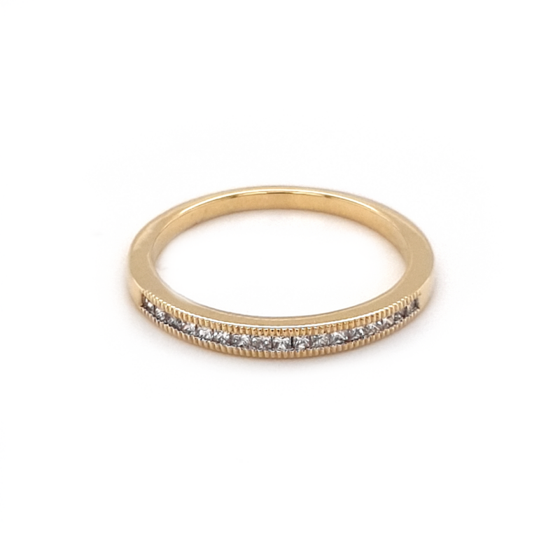 Leon Baker 18K Yellow Gold and Diamond Wedding Ring_0