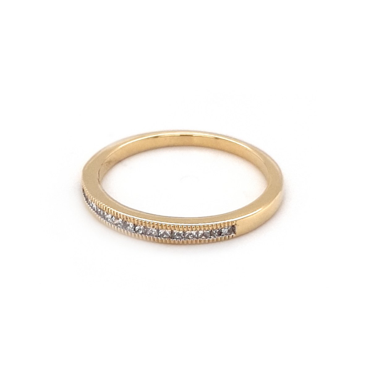 Leon Baker 18K Yellow Gold and Diamond Wedding Ring_1