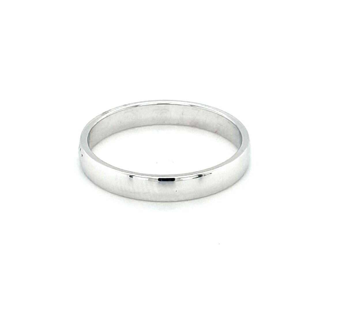 Leon Baker 18K White Gold Wedding Band_0