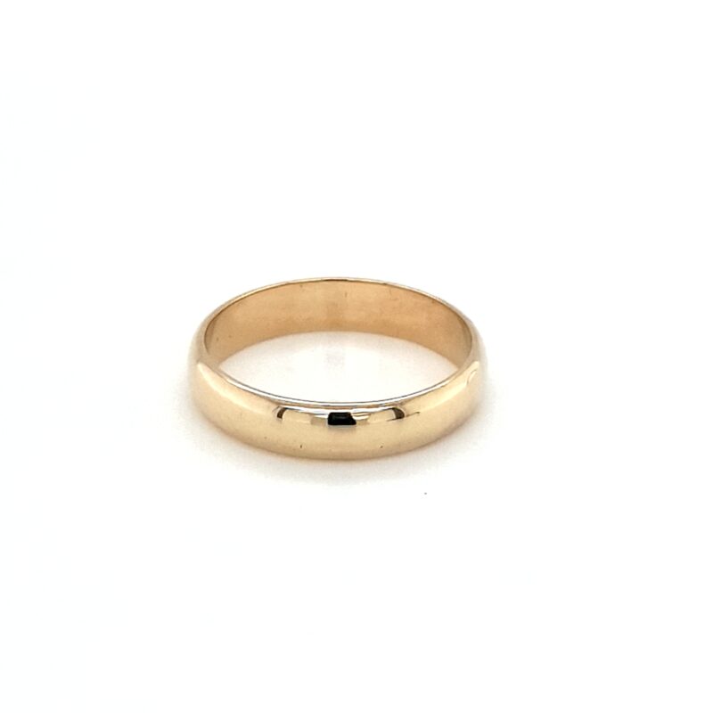 Leon Bakers 18k Yellow Gold Half-Round Redding Ring_0