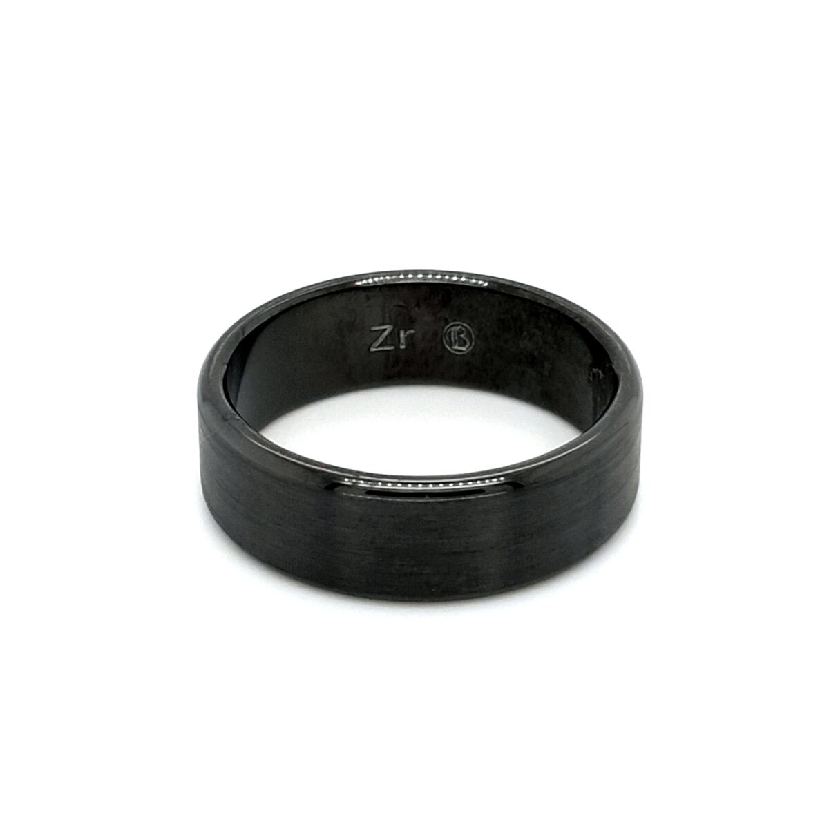 Leon Baker Zirconium Wedding Band_0