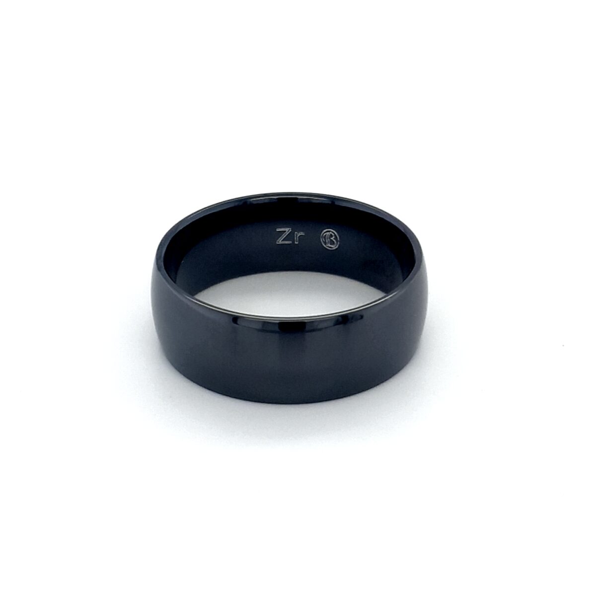 Leon Baker Zirconium Wedding Band_0