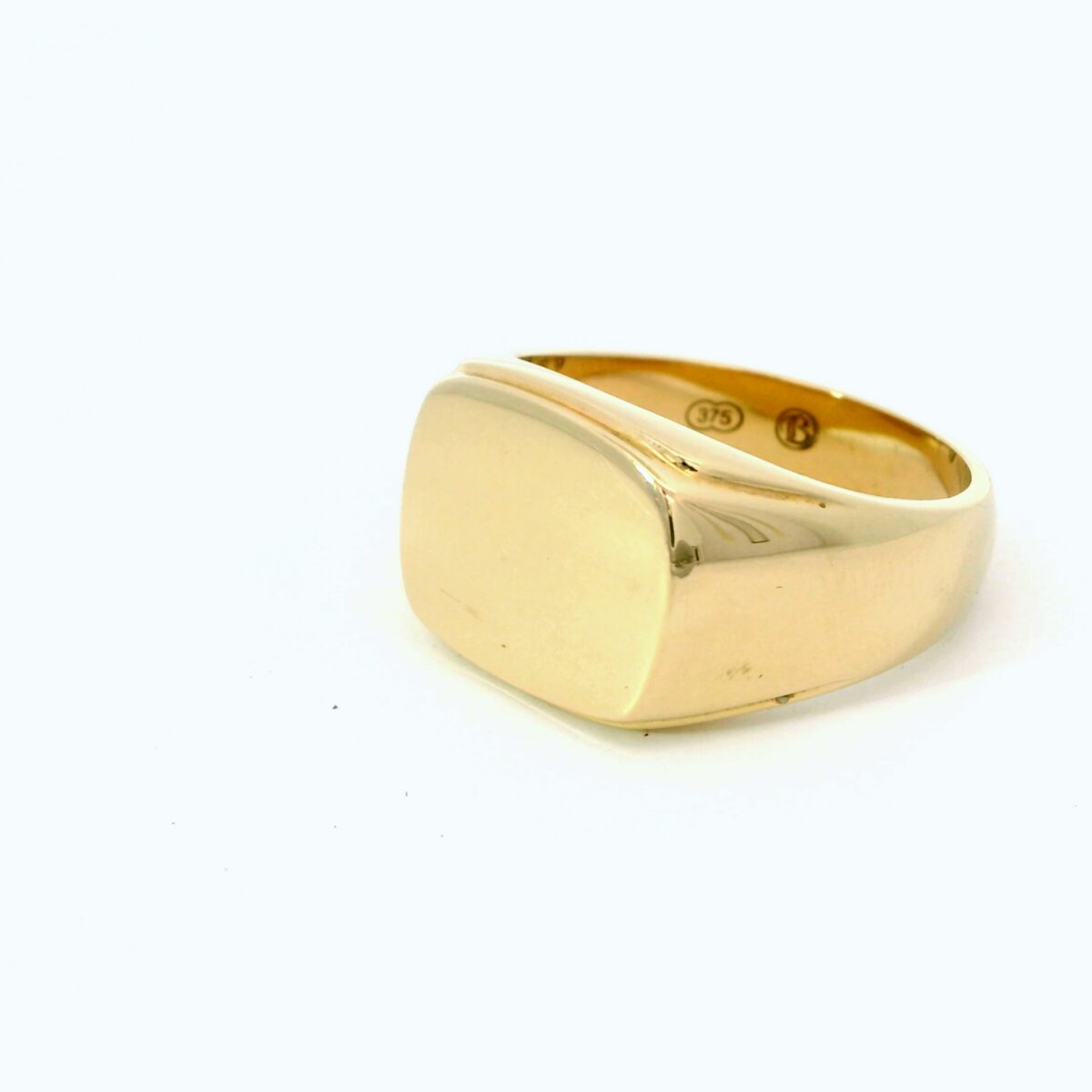 Leon Baker 9K Yellow Gold Signet Ring_1