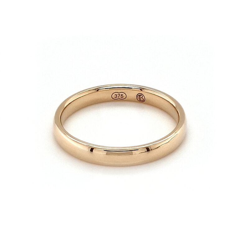 Leon Baker 9K Yellow Gold Comfort Wedding Ring_0