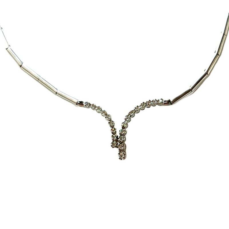 Leon Baker 18k White Gold and Diamond Pendant_0