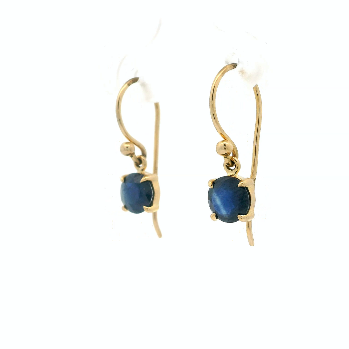 Leon Baker 9K Yellow Gold and Blue Sapphire Drops_1